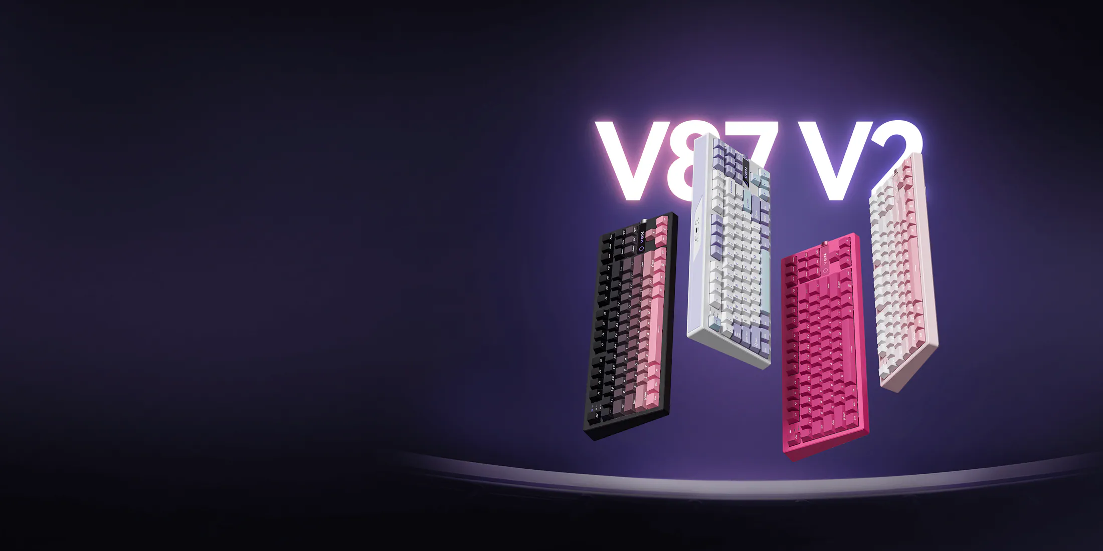 VGN keyboard lifestyle banner