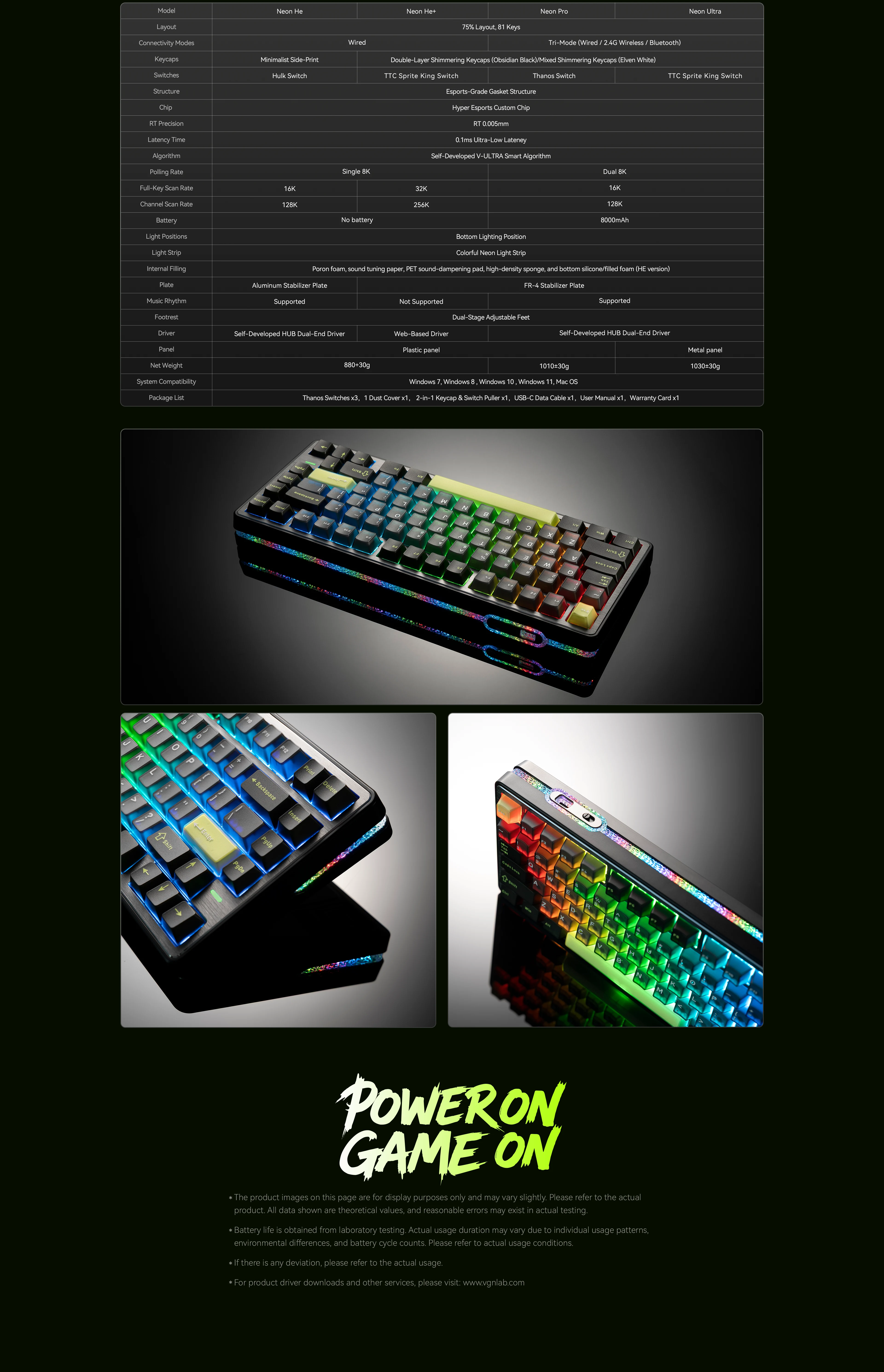 VGN Neon HE75 detail 12